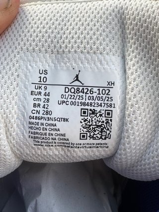 Jordan 1 Mid Zapatillas Rojo Azul Blanco