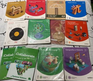 TODOS LIBROS 3º ESO SANTA MARIA DEL BOSQUE