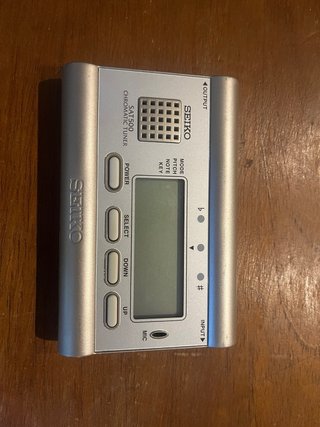 Afinador SEIKO SAT500 Cromático