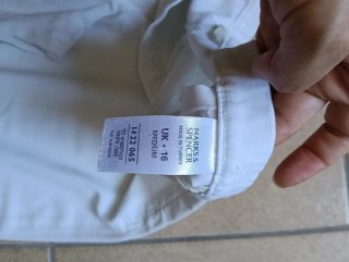 Pantaloni bianchi eleganti