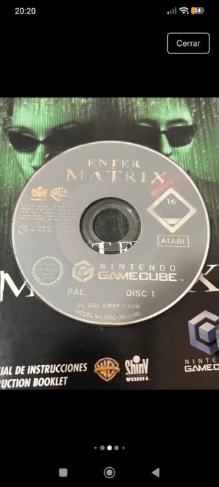 Enter the Matrix Nintendo GameCube