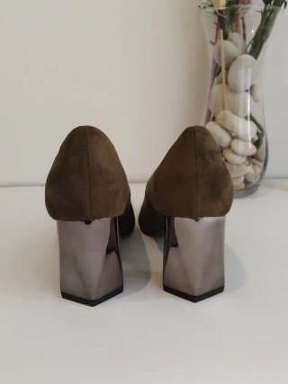 Zapatos Marypaz Talla 39 Verde Militar