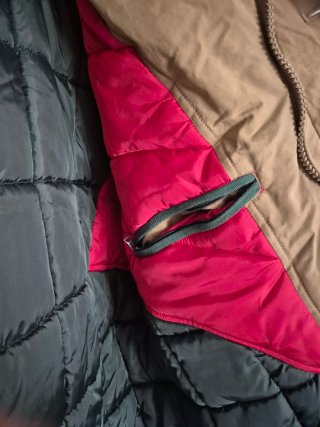 Abrigo Parka - Mango - Talla XL - Beige