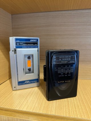 Walkman Super Bass FM/AM Radio Cassette Player
