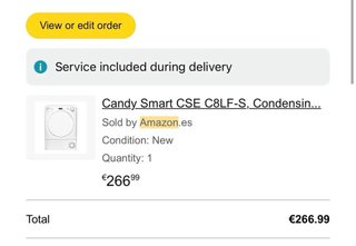 Secadora Candy Smart