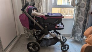 Carro Dúo Jané Muum + Capazo Matrix coche
