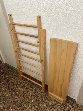 Triángulo y rampa Pikler madera