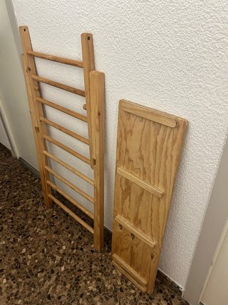 Triángulo y rampa Pikler madera