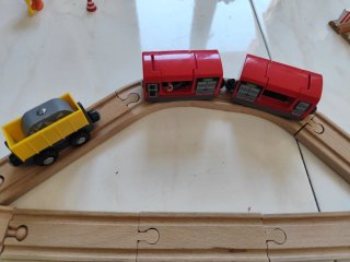 Set Tren Madera Playtive Ampliado