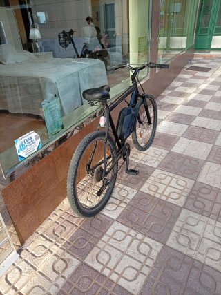 Bici Montaña 7 Marchas Negra