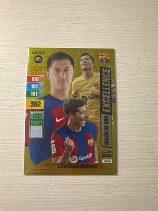 Tarjeta Lewandowski Balón de Oro Excellence 23/24