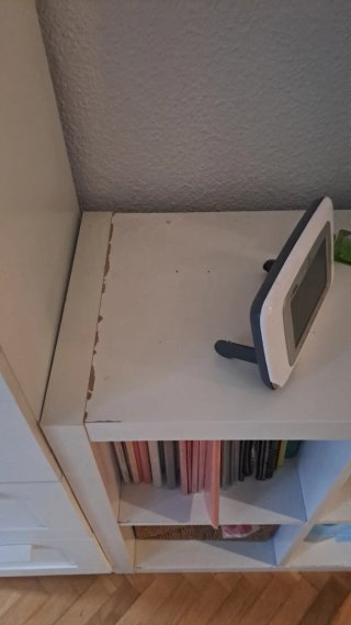 Mueble de salón modular blanco