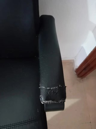 Silla de oficina negra