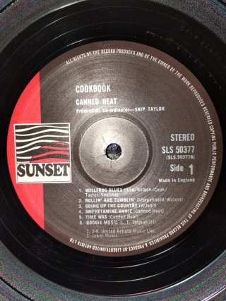 Vinilo LP Canned Heat Cookbook