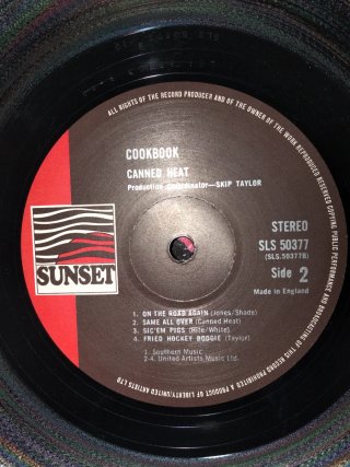 Vinilo LP Canned Heat Cookbook