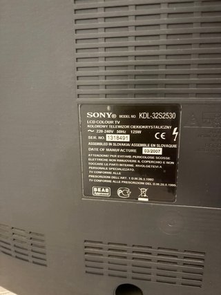 Televisor Sony Bravia Negro
