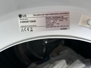 Secadora LG EcoDry 8kg