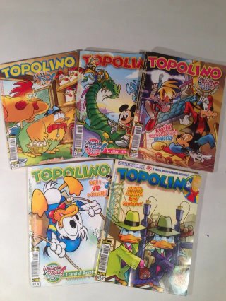 Topolini N. 10 Fumetti vari (lotti 10 Topolini)