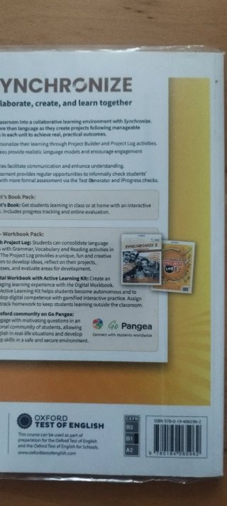 Synchronize 3 Students Book (Spain) y workbook