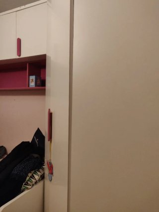 Dormitorio juvenil completo. No incluye colchones.