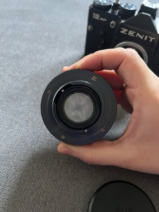 Camara de fotos ZENIT 12XP, objetivo HELIOS 44M-4