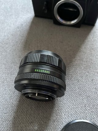 Camara de fotos ZENIT 12XP, objetivo HELIOS 44M-4