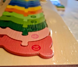 Puzzle madera Faburo 3+ animales