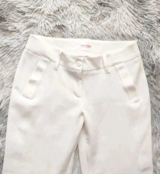 Pantalón elegante blanco