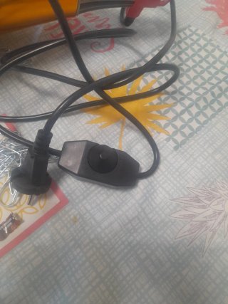 Lámpara infrarroja con rejilla