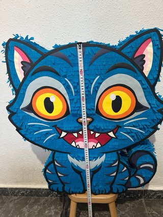 Piñata Gato Derpy K-pop Huntrix (Artesanal)
