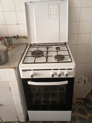 Cocina de gas ciudad
