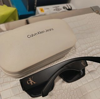 Occhiali da sole Calvin Klein Jeans neri Unisex