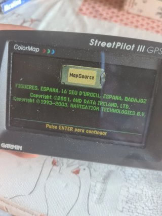 GPS Garmin Streetpilot III