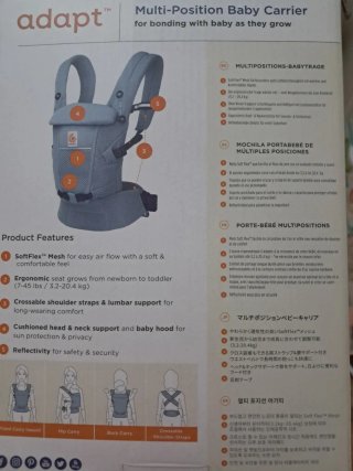 Mochila Portabebés Ergobaby