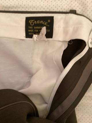 Pantaloni da uomo verde oliva