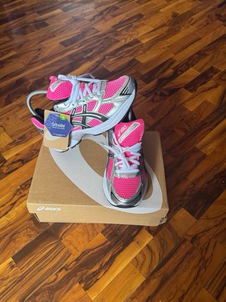 ASICS Scarpe Donna Rosa/Argento Tg. 38