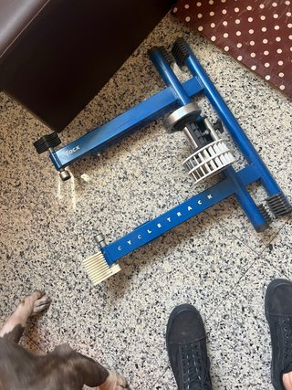 Rodillo Tacx Cycletrack Azul