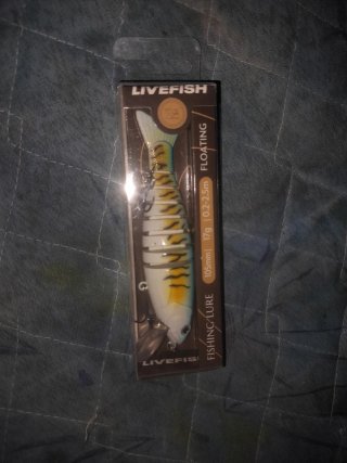 Señuelo pesca articulado LIVEFISH flotante