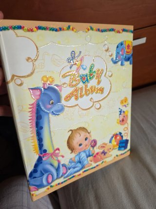 Álbum de fotos para bebé