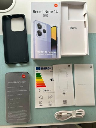 Xiaomi Redmi Note 14 5G Negro
