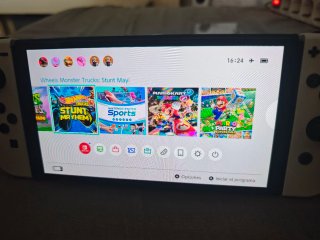 Nintendo Switch OLED Blanca