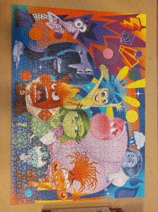 Puzzle Ravensburger 1000 piezas Inside Out 2