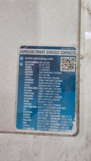 Lavadora Samsung para piezas