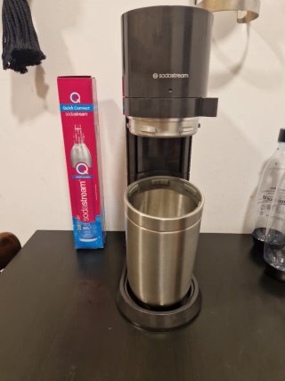 Máquina Soda Stream con bombona CO2
