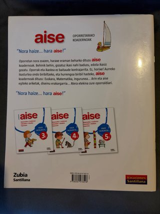 OPORRETAN AISE 3 HAUR VACACIONES SANTILLANA EUS...