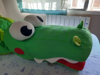 Peluche Cocodrilo Gigante Verde
