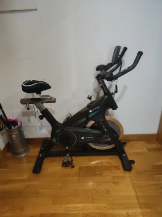 Bicicleta de Spinning Negra