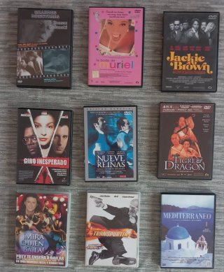 9 Películas DVD Variadas