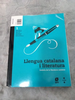 Llengua catalana i literatura, 1r Batxillerat H...