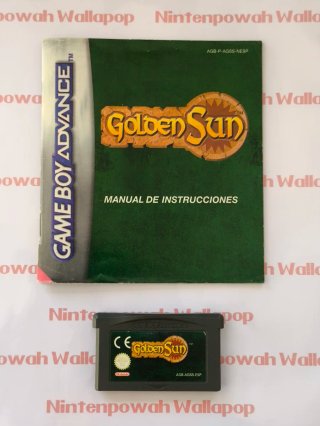 🇪🇸 Juego + Manual Golden Sun PAL España GBA